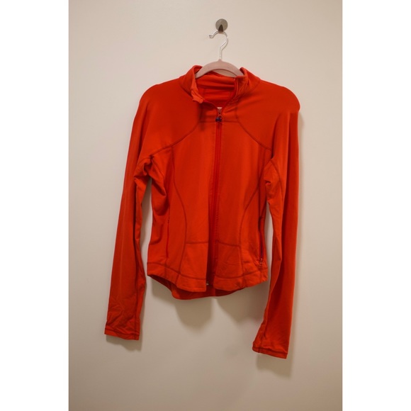 lululemon athletica Tops - Lululemon fitted body shaping red jacket size S